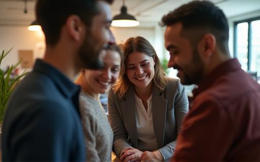 協力し合うチーム